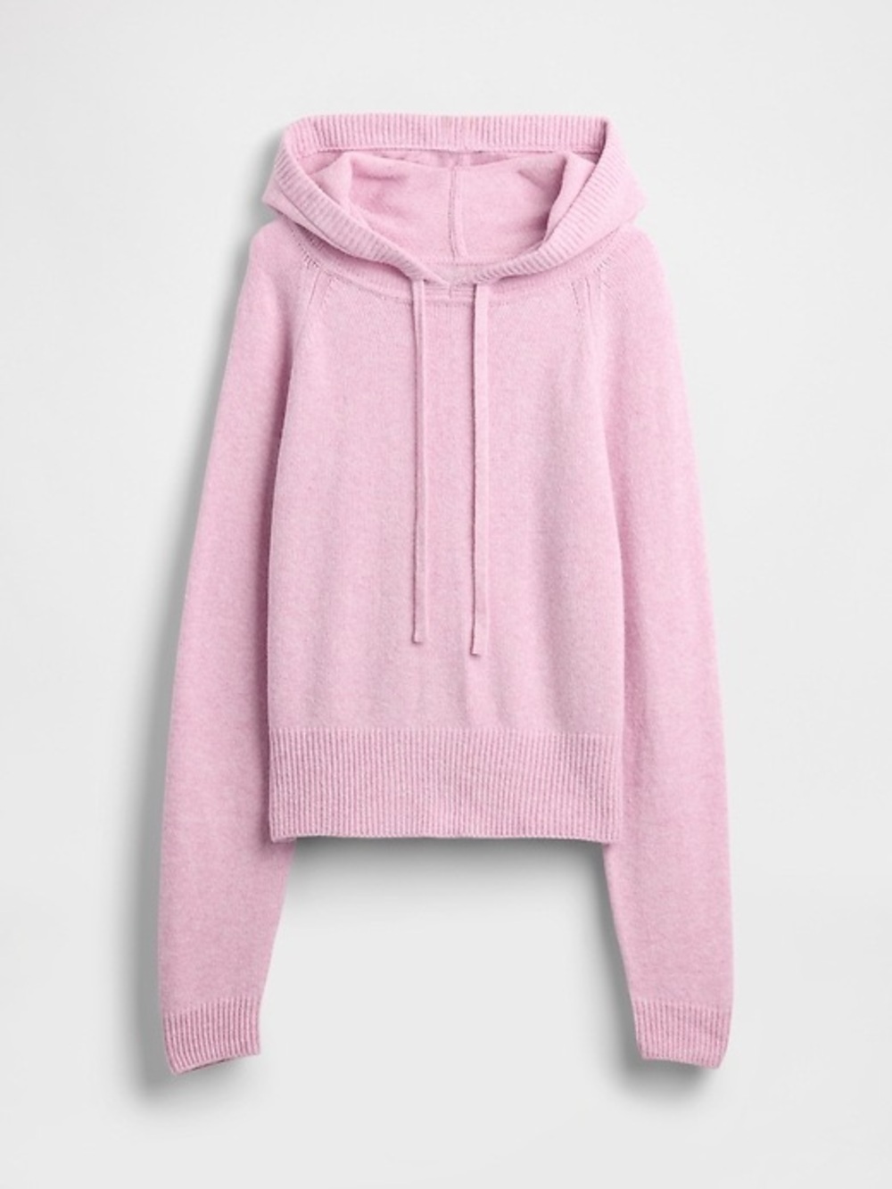 GAP CashSoft Marled Pink Hoodie Sweatshirt Pullover Women’s Top